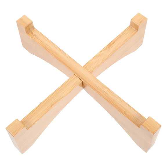 Flower Pot Base Rattan Plant Stand Flower Pot Stand Plant Risers Wood Plant Stand Office