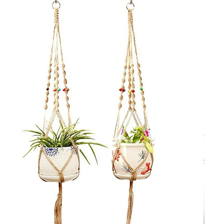 Flower Pot Hanging Rope Flower Pot Holder Hanging Basket