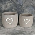 thumbnail image 1 of Flower Pot Heart Tea Time - Set of 2, 1 of 1