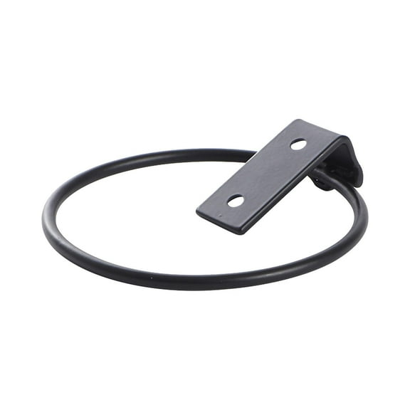 Flower Pot Holder Ring,Flower Pot Holder Ring Wall Mounted,Wall Mounted Metal Planter Hanger,Matte Black Hanging Plant Holder,Hangers Wall Bracket for Pot Support/Dog Bowl Support Indoor Outdoor