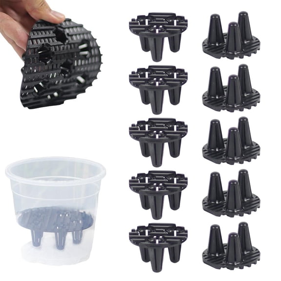 Flower Pot Mesh Pad, Planter Inserts Bottom Grid for Large Pots,Plant Pot Fillers Drain Hole Plugs Prevent Soil Leakage