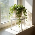 thumbnail image 1 of Flower Pot Rack, Metal Plant Stand for Indoor, Wrought Iron Plant Holder for Heavy Pots, Small Plant Stand for Living Room Balcony Floor Stool, 1 of 6