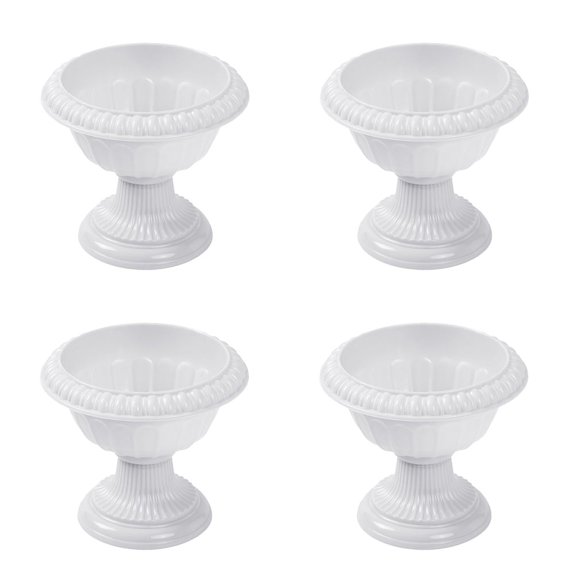 Flower Pot Roman Column Planter Weddingurn Pillar Stand Vase Flowerpotcontainer Greek Garden Statues Guiding Front