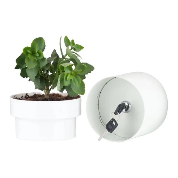 Flower Pot Safe Spare Key Safe Holder Money Holder Compartment Flowerpot Key Hider Storage Box ,Multiple Options Available