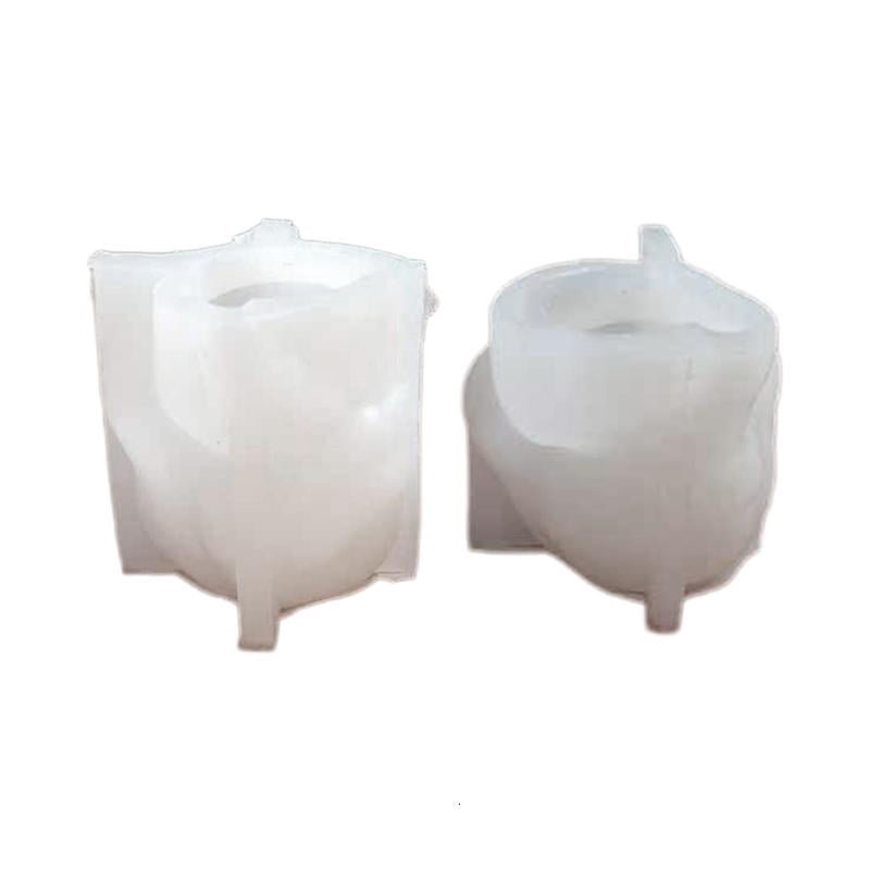 Flower Pot Silicone Mold Concrete Succulent Planter Mould DIY Candle Holder Mold
