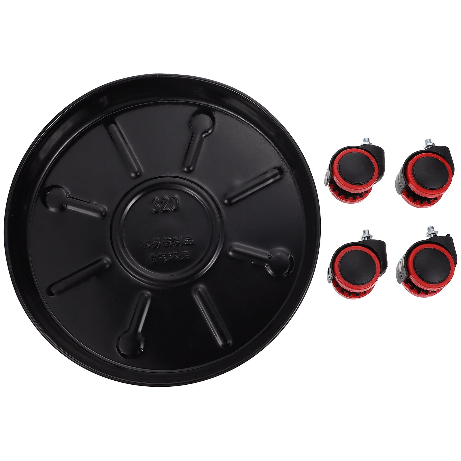 Flower Pot Stand Plant Holder Tiered Rack Go Carts Plants Black ...