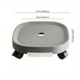 thumbnail image 1 of Flower Pot Tray Movable Grid Bottom Plant Tray Strong Bearing Drawer Water Box Flower Tray with Roller Wheel Garden Supply, 1 of 8