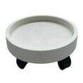 thumbnail image 1 of Flower Pot Tray Wheels Round Shape Removable Rotating Wheels Plant Stand For Balcony, 1 of 3