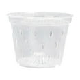 thumbnail image 1 of Flower Pots 5 Inch Phalaenopsis Planter Clear Orchid Planter Root Control with Hole Basin and Tray for Indoor Gardening and Home Decoration, 1 of 8