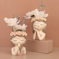 thumbnail image 1 of Flower Pots Cartoon Girl Succulents Plant Pot Outdoor Indoor Garden Planters, Cactus Planter Indoor Outdoor Plant Containers, Cute Plants Flower Pot, 1 of 5