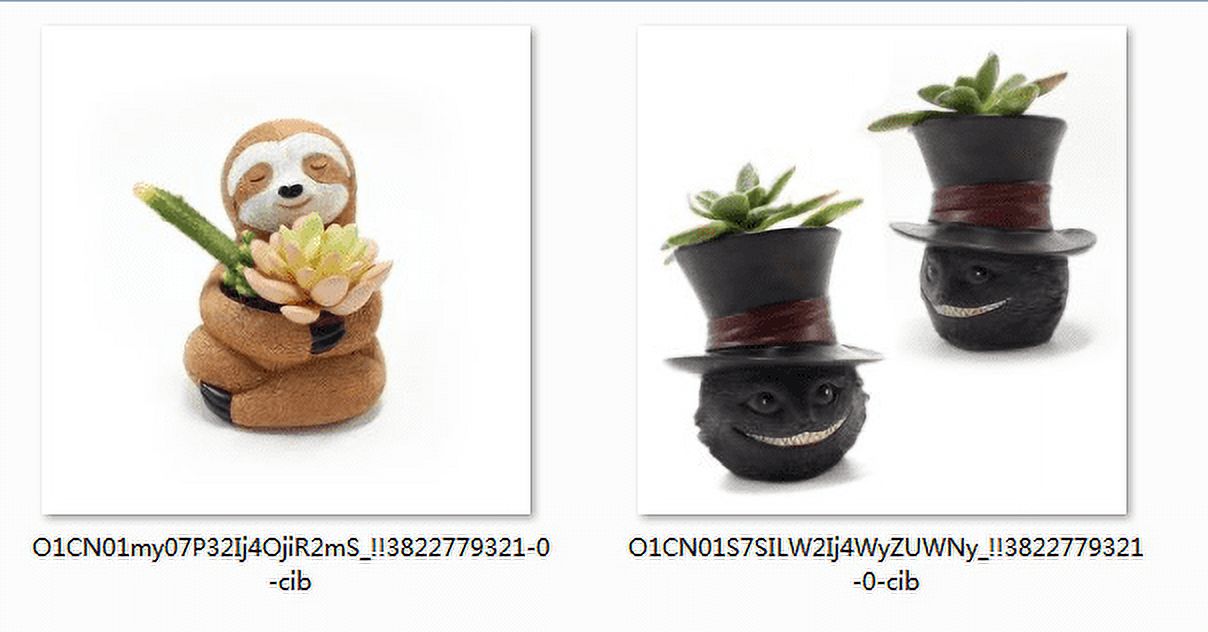 Flower Pots Cute Laziness Resin Flower Pot In Indoor Ornament Flower