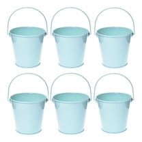 Flower Pots For Indoor Plants 6Pc Christmas Decorative Ornament Metal Crafts Tinplate Plant Planter Pots For Plants