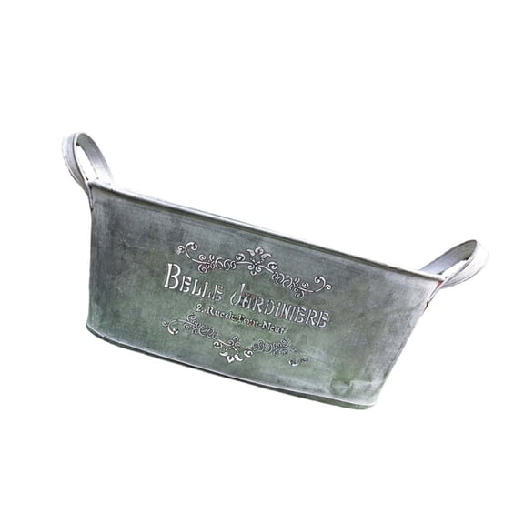 Flower Pots Metal Iron Plant Pots Holders Large Fence Railing Balcony Garden