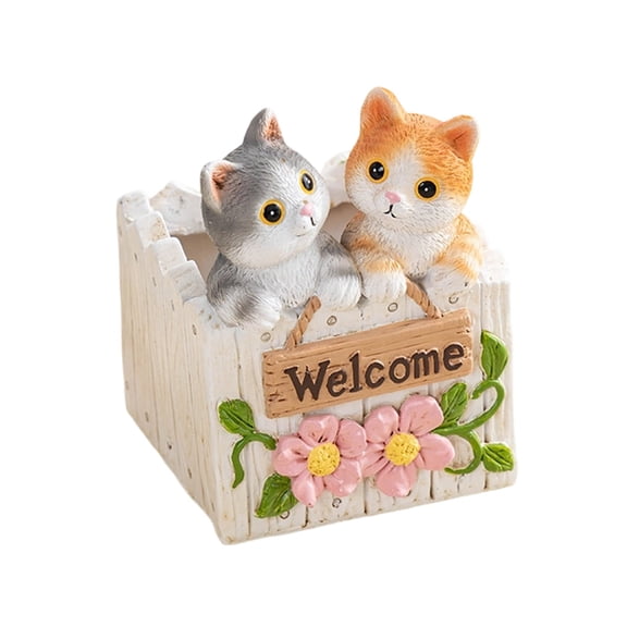 Flower Pots,Plant Pots Adorable Planter Design Made Of Resin With A Pendant Desktop Container Textured Design Suitable For Desks Home Bookshelves And Studies.