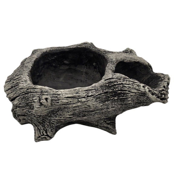 Flower Pots,Plant Pots Imitation Stumps Flowerpots Multiple Size Unique Stylish For Home Garden Display Enhancing Natural Aesthetic Cement Planter (5 Styles)