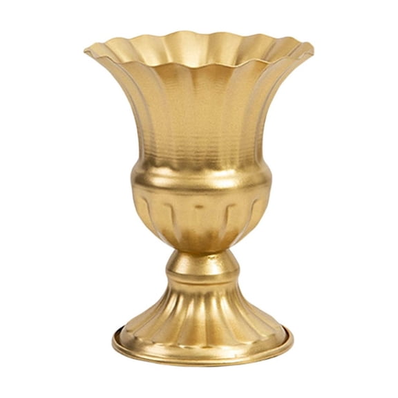 Flower Pots,Plant Pots Metal Vase Tall Shaped Decorative Suitable For Home Wedding And Event .