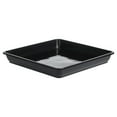 thumbnail image 1 of Flower Pots Square Trays Trays Plate Water Catcher Flower Pot Tray Outdoor Indoor Garden Supplies (Black) 10.0Ã10.0in Black, 1 of 3