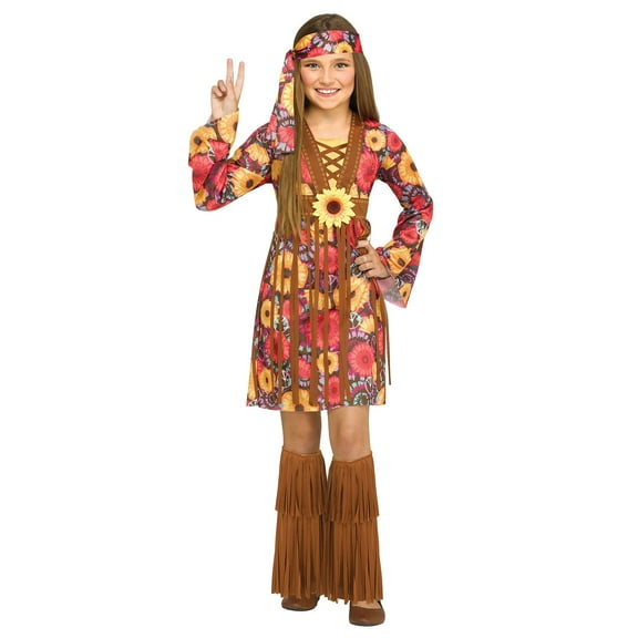 Flower Power Hippie Child Costume