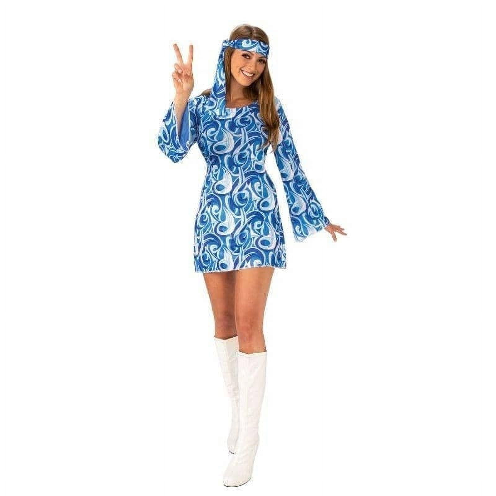 Flower Power Hippy Girl Ladies Costume Flower Power Hippy Girl Ladies Costume