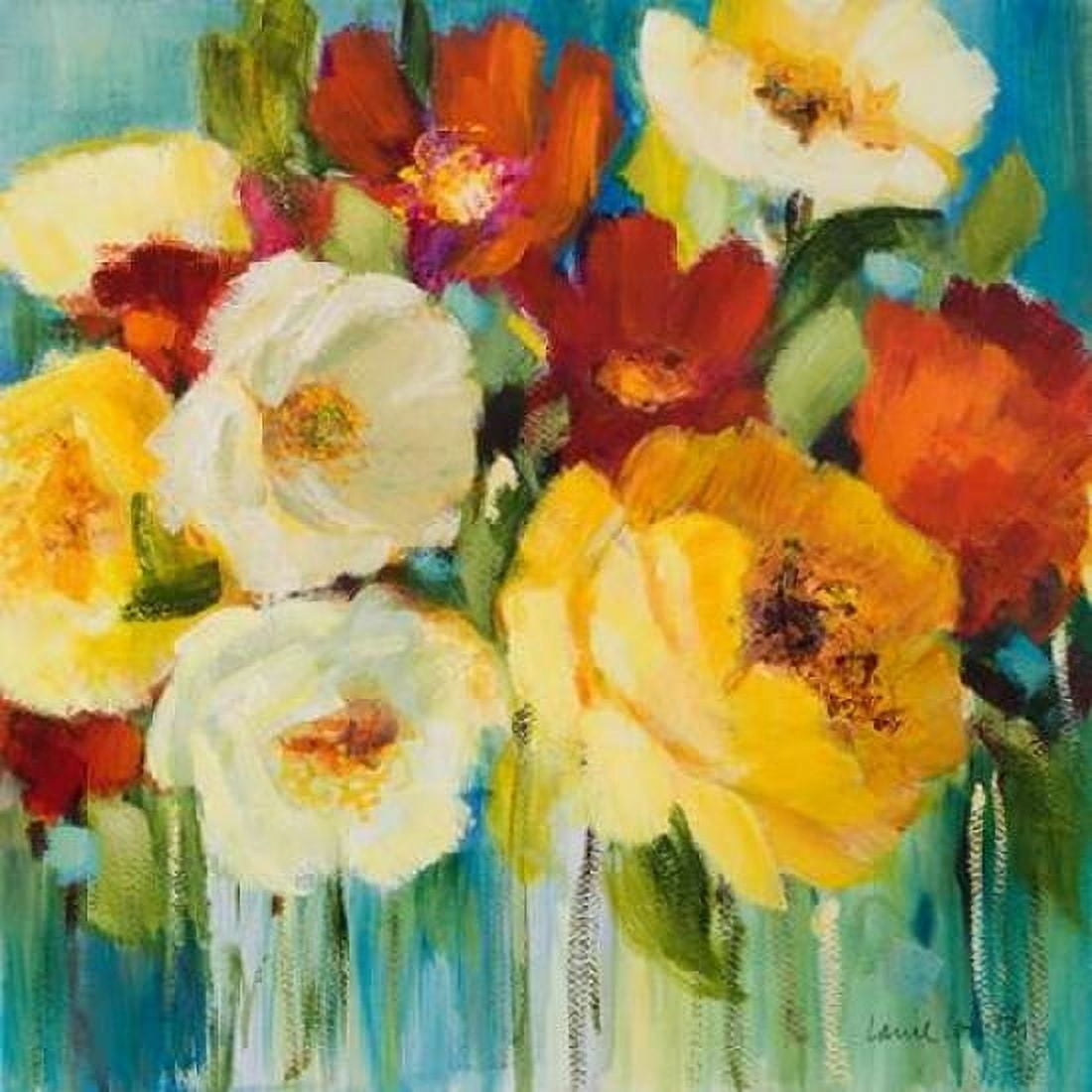 Flower Power I Canvas Art - Lanie Loreth (24 x 24)