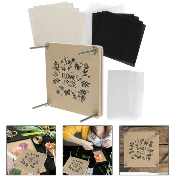 TOYMYTOY 1 Set of DIY Plants Press Flower Sample Making Tool Assorted Color for Craft Enthusiasts
