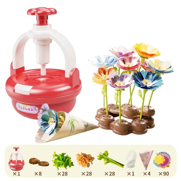 Flower Press Kit for Kids - Arts and Craft Bouquet Making Set DIY Flower Pressing Kit Toys