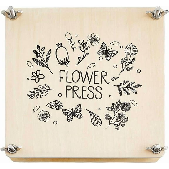 Flower Press Kits Plant Preservation Kit DIY Flower Press Book Wooden Flower Press Kit Leaf Press