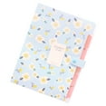 thumbnail image 1 of Flower Print File Folder 6 Pockets Expanding Document Organiser Sorting Folder, 1 of 12