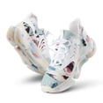 thumbnail image 1 of Flower Print Walking Shoes for Men Woman Lightweight Tennis Fashion Elastic Sports Shoes Cushion Basketball Shoes, 1 of 7