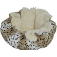 thumbnail image 1 of Flower Pull String Bed 16" Round-Leopard, 1 of 2