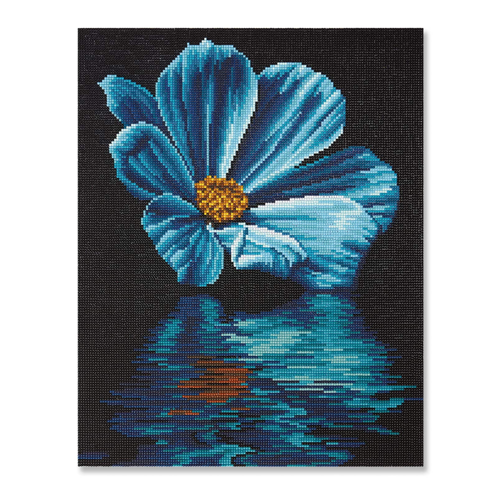 Flower Reflection Diamond Art Kit by Make Market â€“ Full Drill