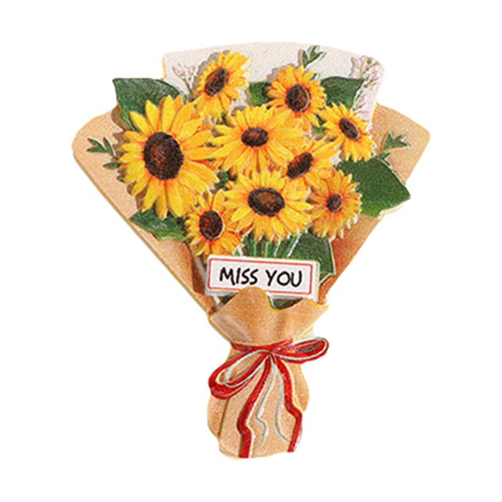 Flower Refrigerator Cute Bouquet Fridge Stickers