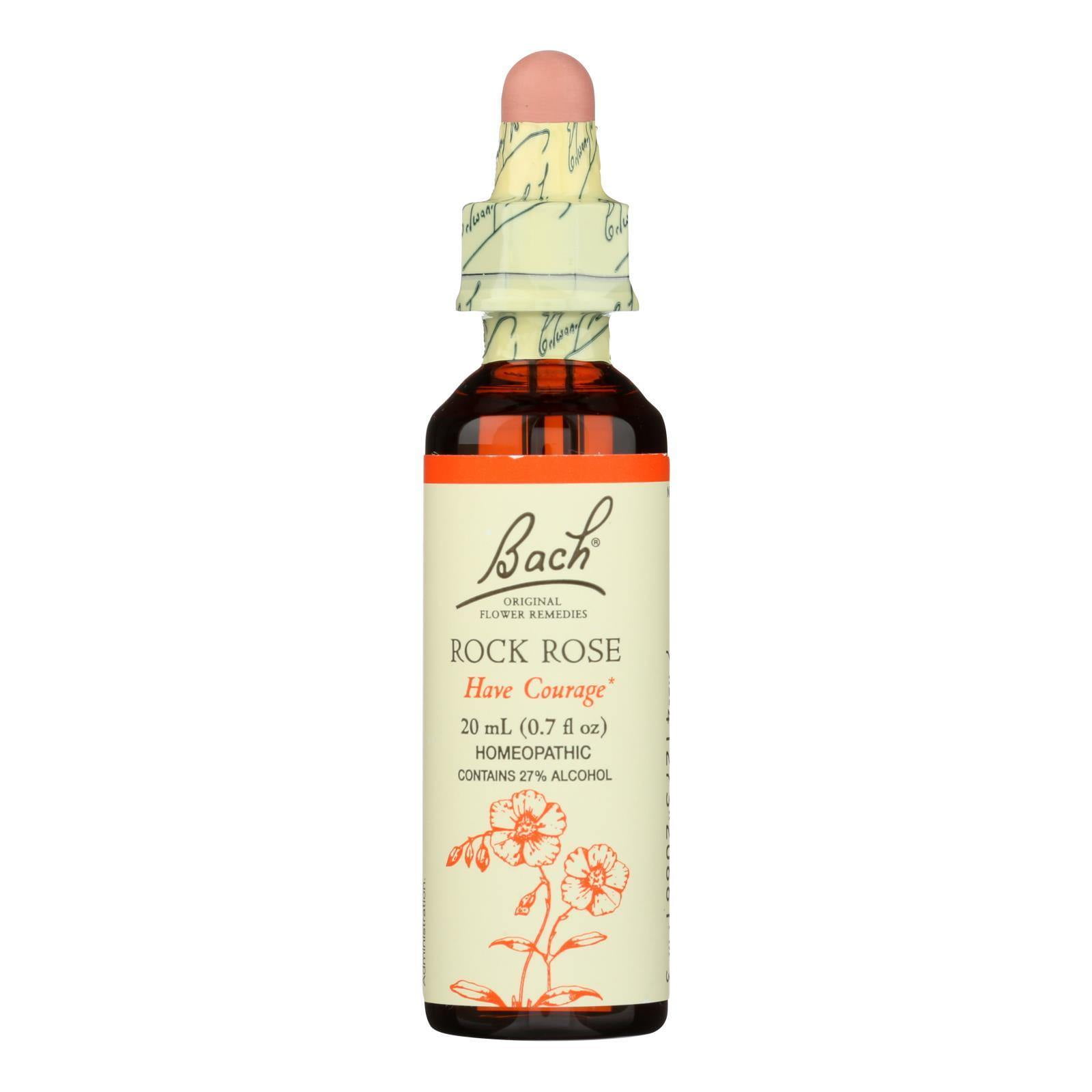 Flower Remedies Essence Rock Rose - 0.7 fl oz