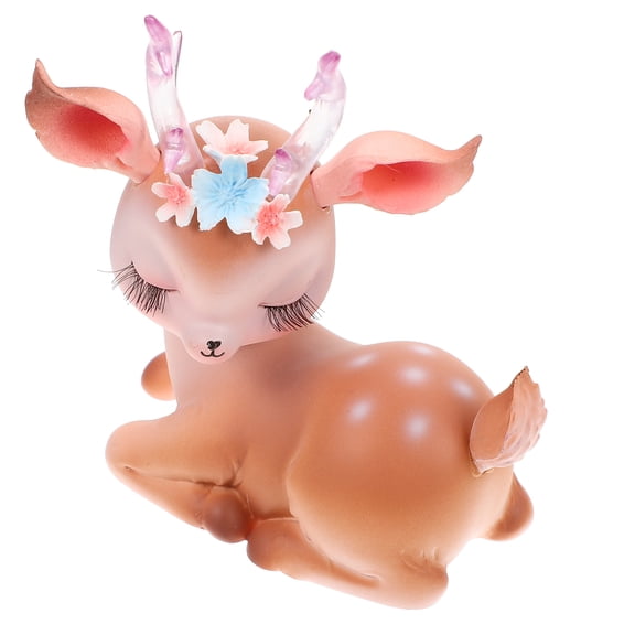 Flower Rhyme Deer Lovely Gift Home Decor Bridesmaid 8X4.3CM