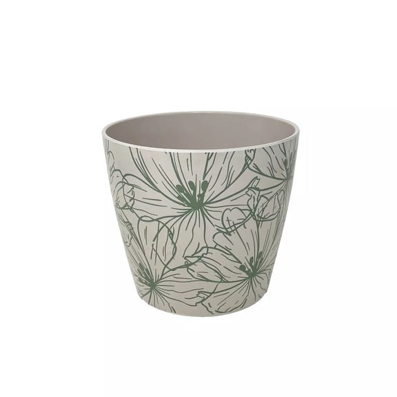 Flower Self-Watering Eco Bamboo Pot (Biodegradable & Plastic-Free Planter)