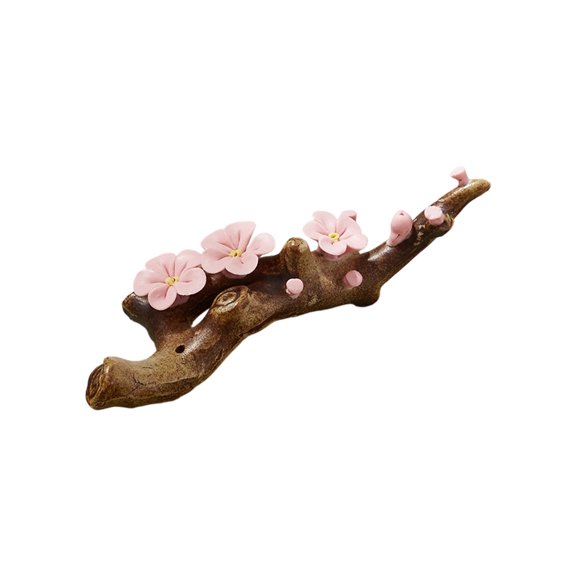Flower Shape Ceramic Brush Pen Rest Brush Holder Drying Stand Ceramic Paperweight For Beginner