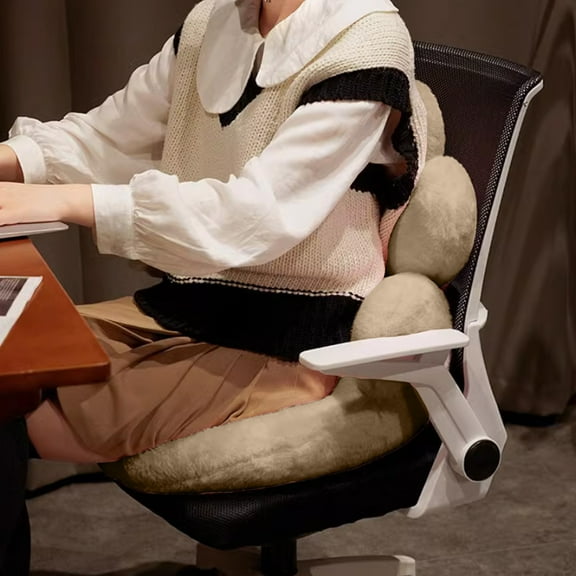 Flower Shape Chair Pillow Cute Seat Cushion, Comfy Lazy Sofa Floor Pillows Dorm Seating for Childs Adults for Bedroom Decor, Flower Shape Seat Cushion Cute Non-Slip Chair Cushion