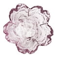 thumbnail image 1 of Flower Shape Plates, Pink Glass Dishs, Pink Cherry Flower Dish, Crystal Glass Appetizer Plates, Dipping Seasoning Bowls Ice Cream Sushi, Mini Bowls for Charcuterie Board, 1 Pcs, 3.26x1.41", 1 of 4
