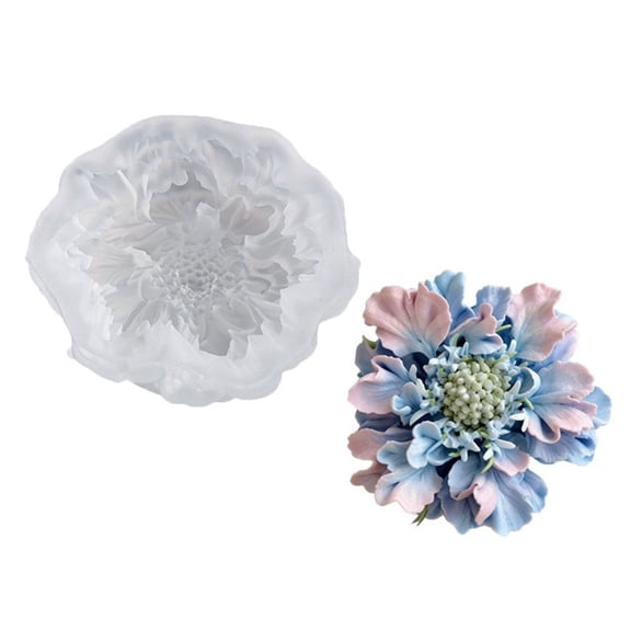 Flower Shape Silicone Mousse Cake Molds Creative Kitchen Dessert Making Mould