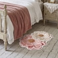 thumbnail image 1 of Flower Shaped Area Rug, Soft 3D Floral Non-Slip Floor Mat for Bedroom & Living Room, 1 of 6