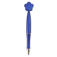 thumbnail image 1 of Flower Shaped Ballpoint Pens, Novelty Oil Ink Pens, Cute Flower Decor Plastic Pens, Cute Plastic Point Oil Pens, Portable Pocket Stationery for Office Daily Note Taking Supplies, Royal Blue, 1 of 4