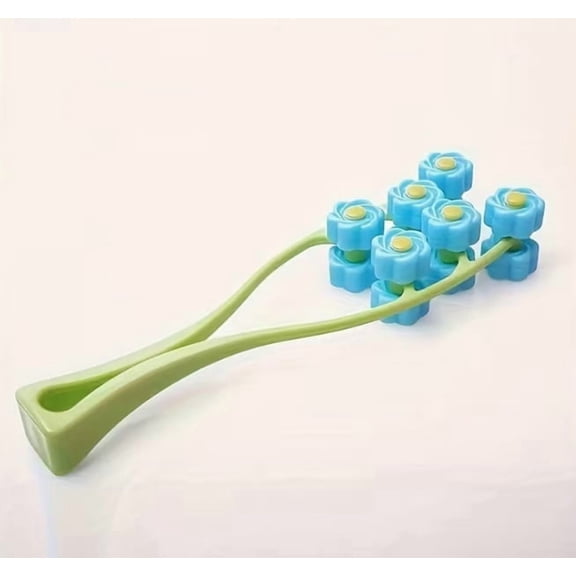 Flower-Shaped Facial Massager | V-Face Firming and Lifting Beauty Tool | Compact Facial Massage Roller