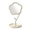 thumbnail image 1 of Flower Shaped Makeup for Desk Vanity and Minimal Spaces for Bedroom and Living Room Decorations, 1 of 4