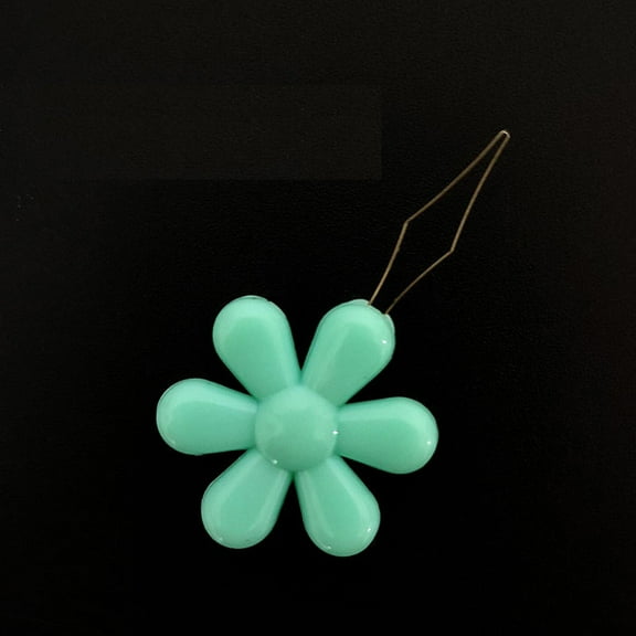 Flower Shaped Needle Threader,Plastic Color Sewing Box Accessory for Easy threading,Handcraft Tool,D,1PC