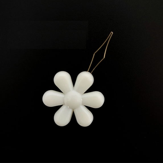 Flower Shaped Needle Threader,Plastic Color Sewing Box Accessory for Easy threading,Handcraft Tool,G,1PC