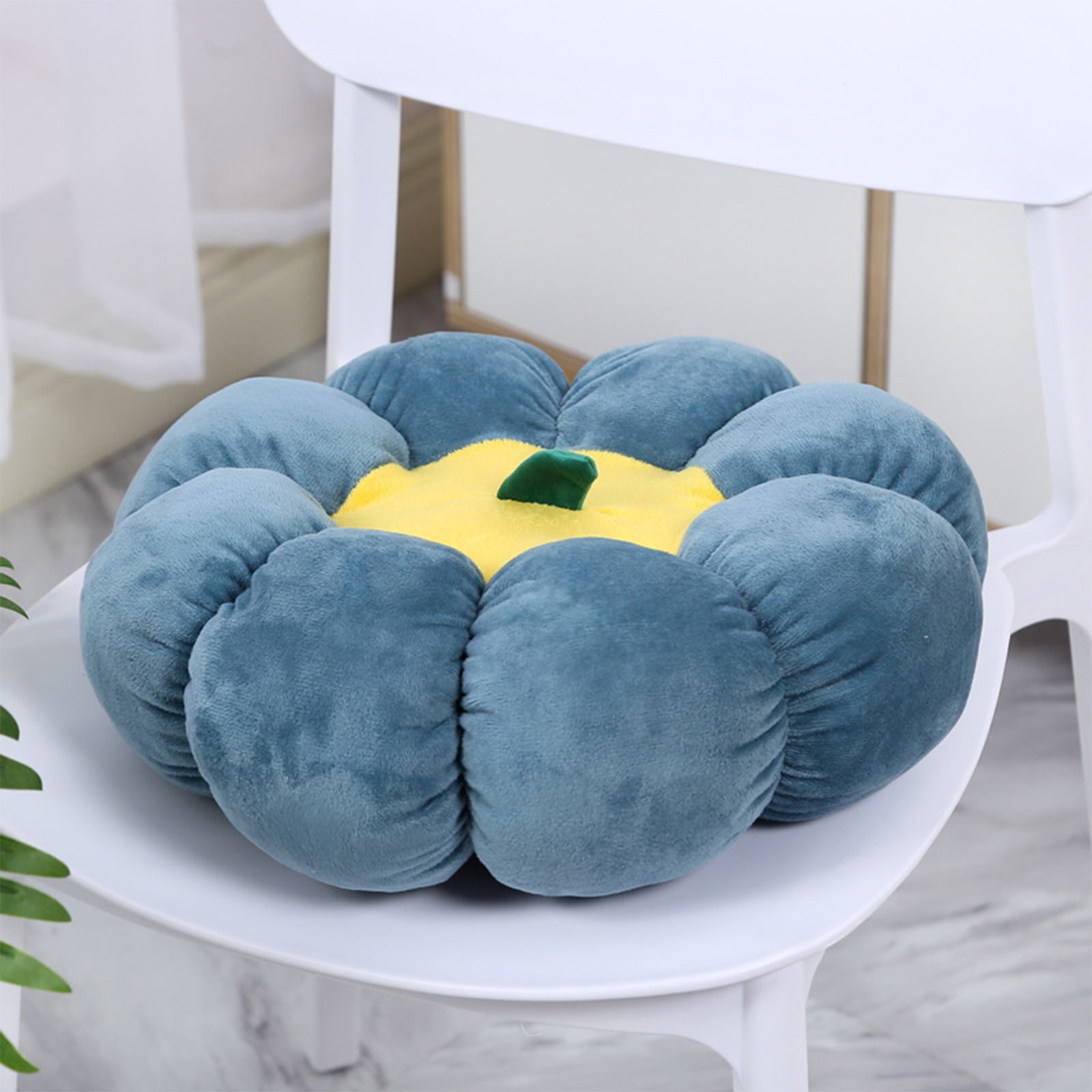Flower Shaped Pillows, Meditation Floor Cushion for Adults, Cute Flower ...
