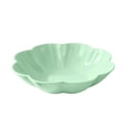 thumbnail image 1 of Flower Shaped Plastic Serving Bowl - Perfect for Fruits, Snacks, and Desserts - Elegant Design for Home, Office & Parties - Easy to Clean, Durable Snack Tray, Great Gift Idea Green, 1 of 6