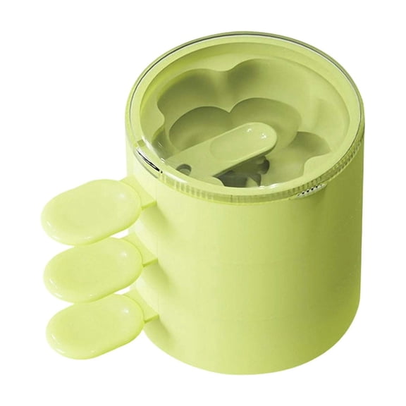 Flower Shaped Silicone Ice Cream Mold Fun Flower Ice Cream Mold, Reusable Popsicle Maker with Lid, Stackable Reusable Ice Cream Maker Cups