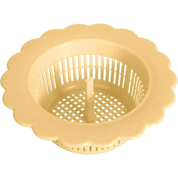 Flower Shaped Sink Drain Basket | Fine Mesh Filter Prevents Clogging & Odor | Flexible Plastic Construction for Easy Cleaning | Efficient Kitchen & Bathroom Floor Drain Cover