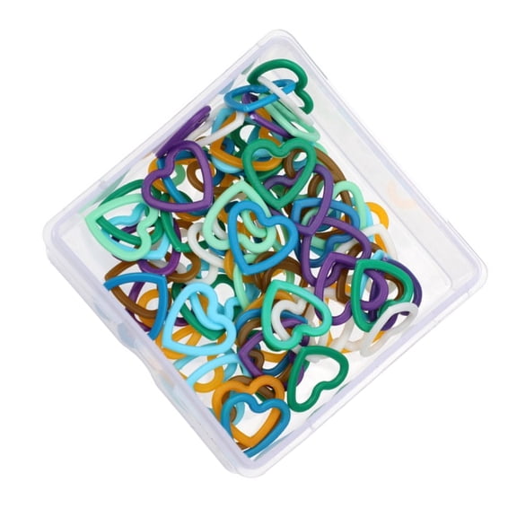 Flower Shaped Stitching Markers with Case, 60/80/160/240Pcs Colorful Crochet Locking Markers for Knitting Crocheting